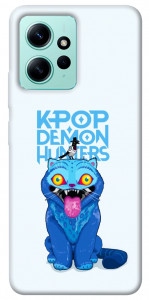 Чехол Demon Kpop cat для Xiaomi Redmi Note 12 4G