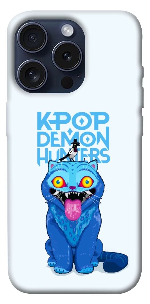 Чехол Gemon Kpop cat для iPhone 15 Pro