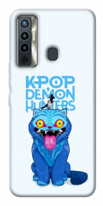 Чохол Gemon Kpop cat для TECNO Camon 17