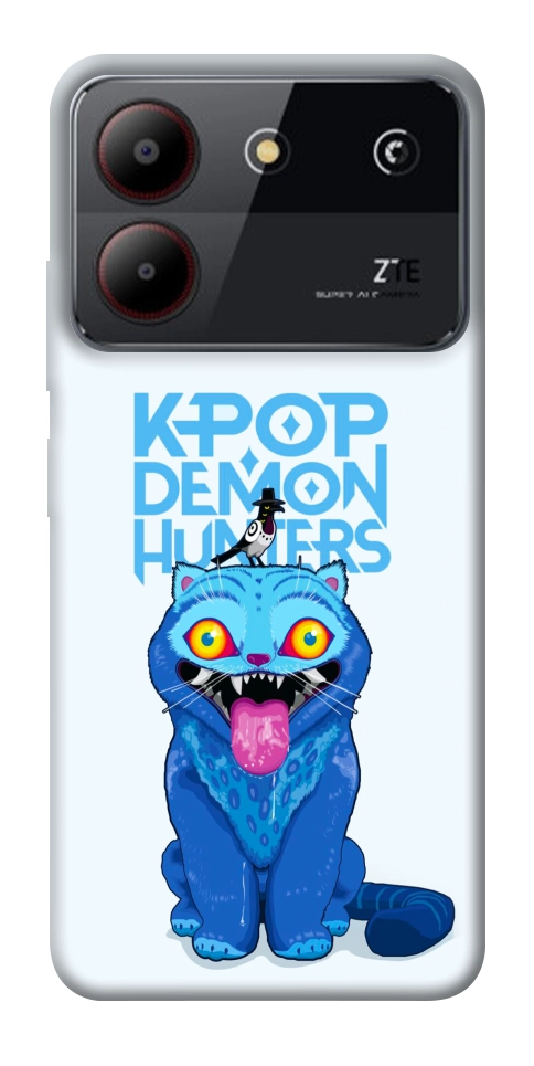 Чохол Demon Kpop cat для ZTE Blade A54 4G