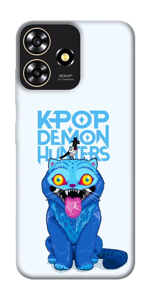 Чехол Demon Kpop cat для ZTE Blade A73 4G