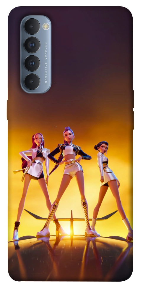 Чехол Golden Huntrix для Oppo Reno 4 Pro