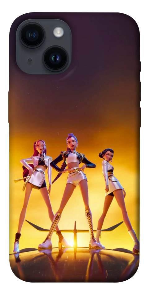 Чехол Golden Huntrix для iPhone 14
