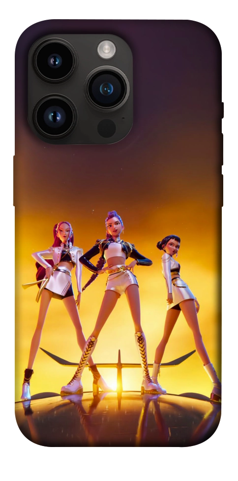 Чехол Golden Huntrix для iPhone 14 Pro