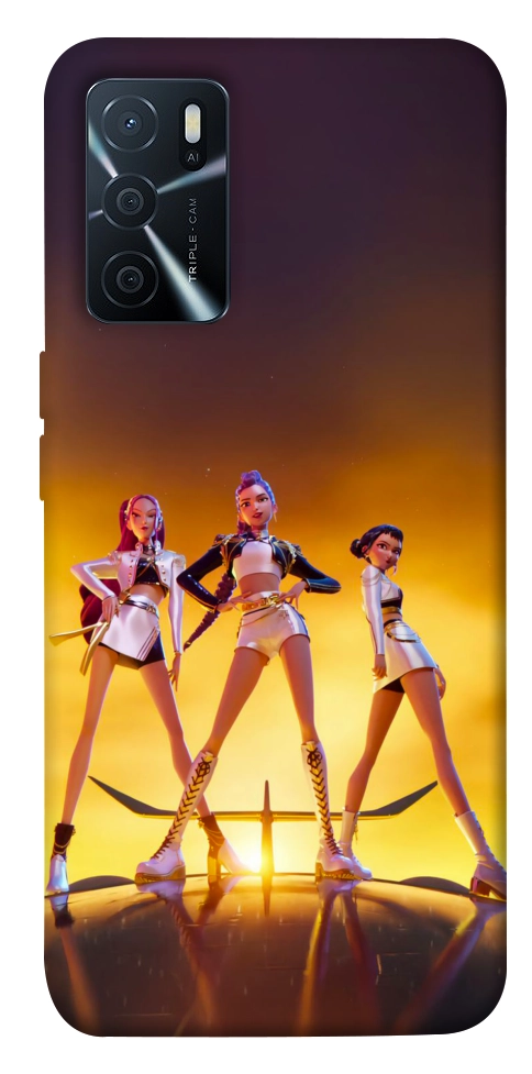 Чехол Golden Huntrix для Oppo A16