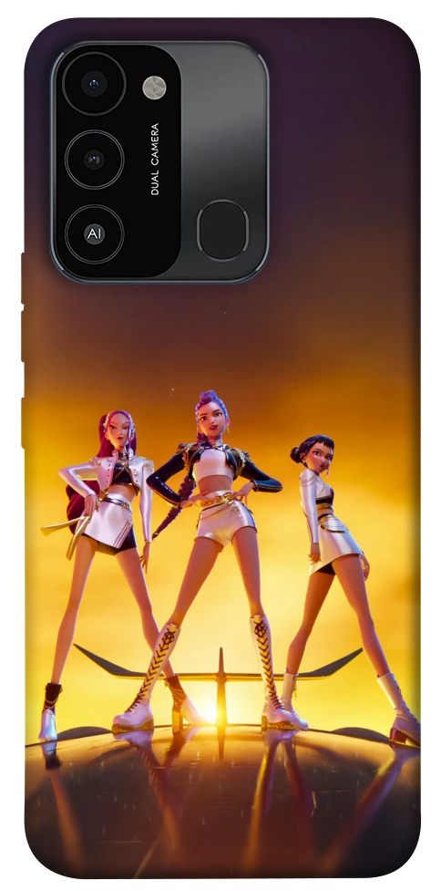 Чехол Golden Huntrix для TECNO Spark Go 2022 (KG5m)
