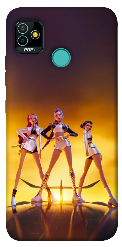 Чохол Golden Huntrix для TECNO Pop 5