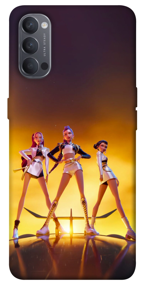 Чохол Golden Huntrix для Oppo Reno 4