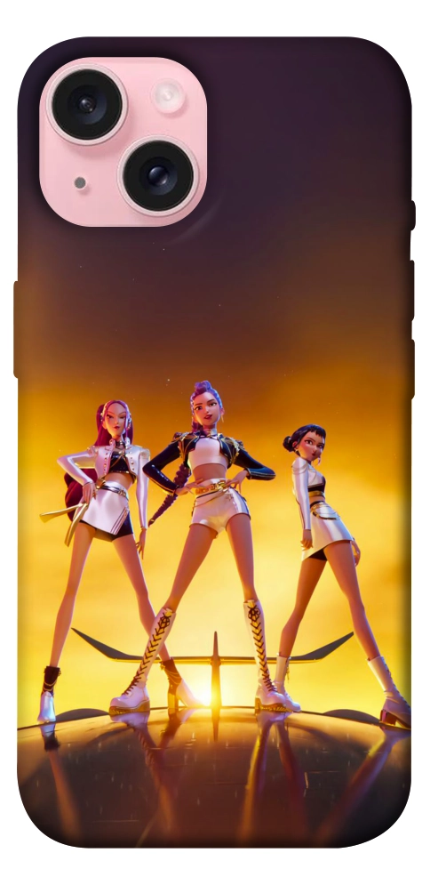 Чохол Golden Huntrix для iPhone 15
