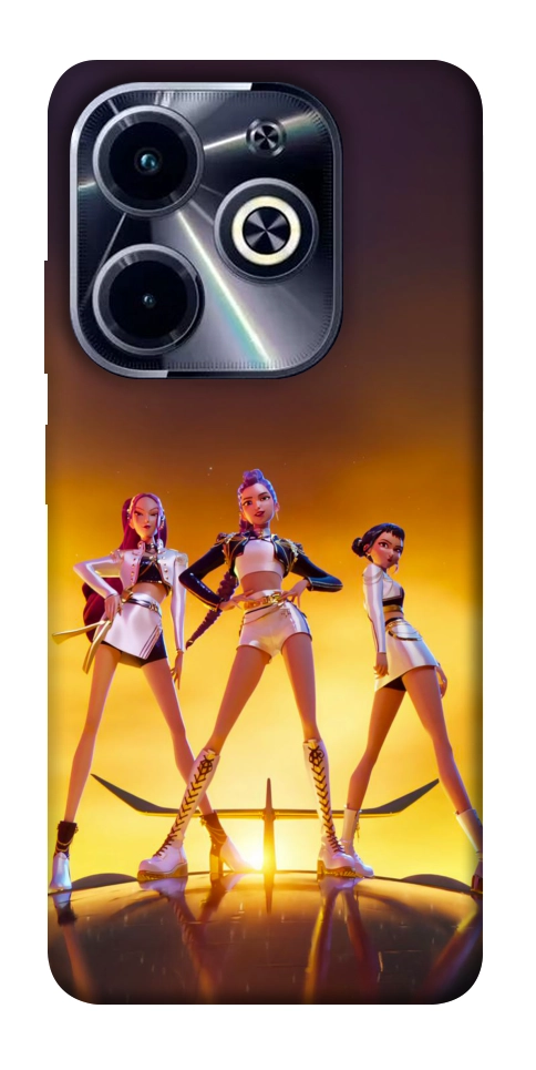 Чехол Golden Huntrix для TECNO Spark Go 2024