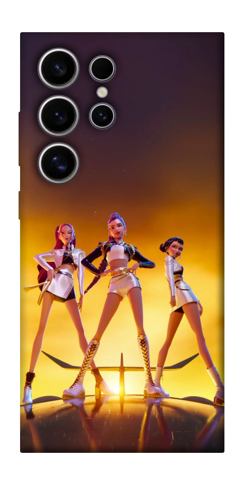 Чехол Golden Huntrix для Galaxy S25 Ultra