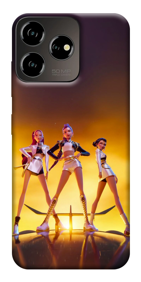 Чехол Golden Huntrix для ZTE Blade V50 Design 4G