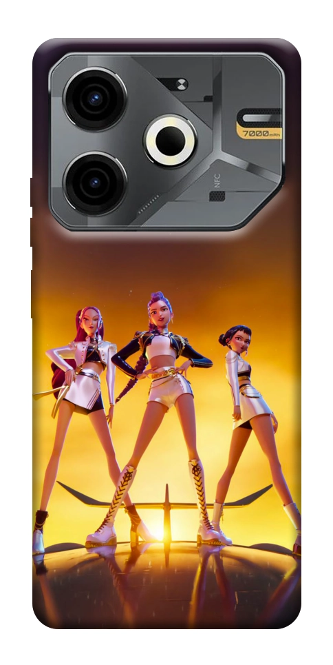 Чехол Golden Huntrix для TECNO Pova 6 Neo (LI6)