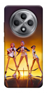 Чехол Golden Huntrix для Oppo Reno 12 F 5G