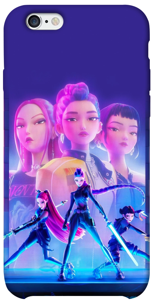 Чехол KPOP Demon Hunters для iPhone 6