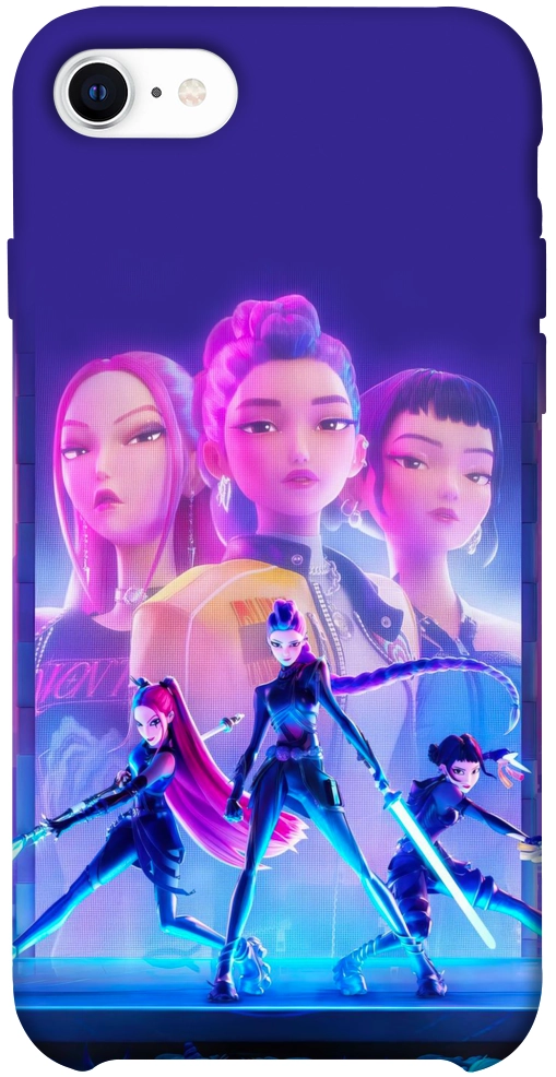 Чехол KPOP Demon Hunters для iPhone SE (2020)