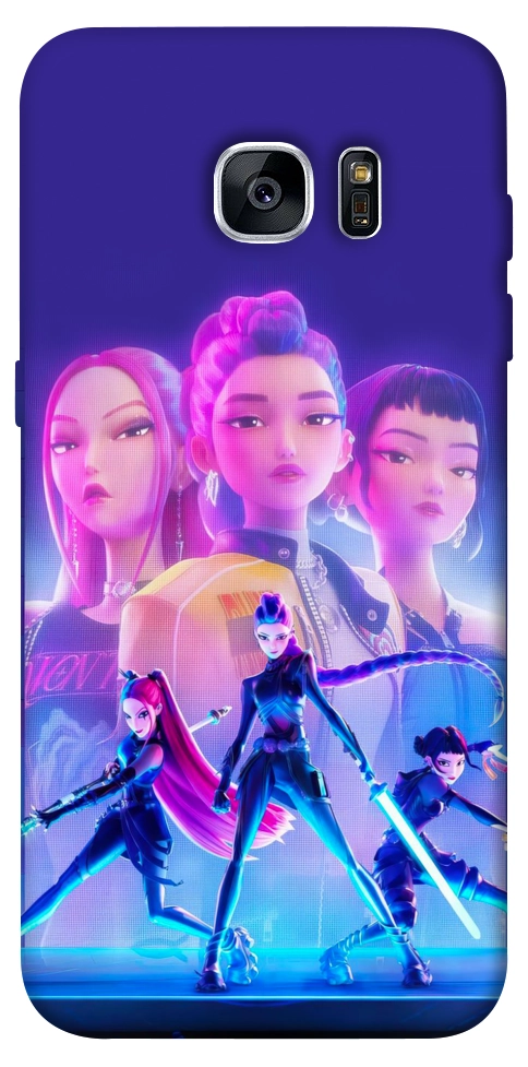 Чохол KPOP Demon Hunters для Galaxy S7 Edge