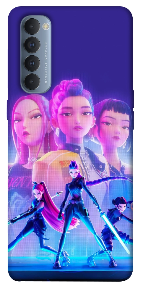 Чохол KPOP Demon Hunters для Oppo Reno 4 Pro