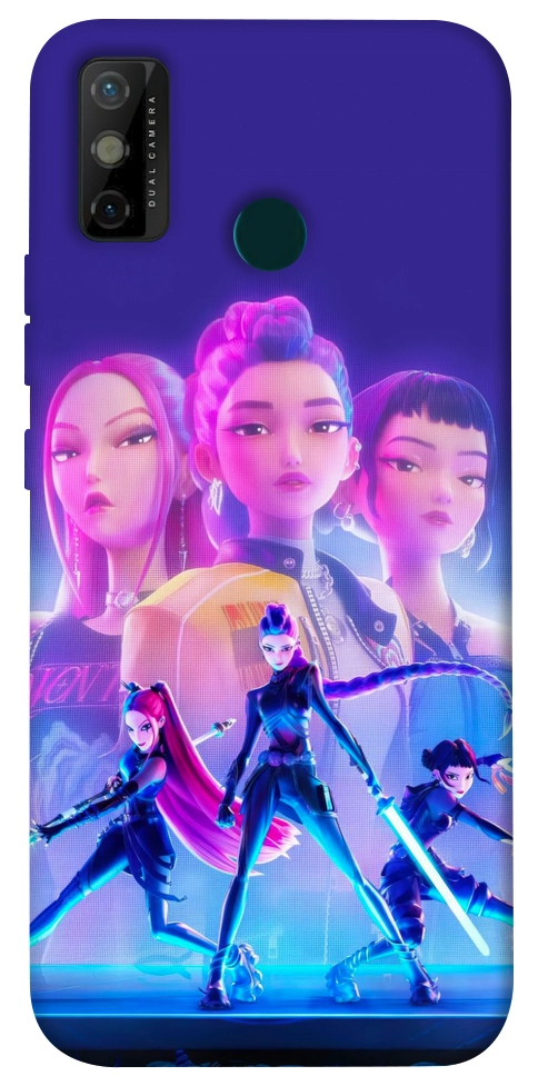 Чехол KPOP Demon Hunters для TECNO Spark 6 Go