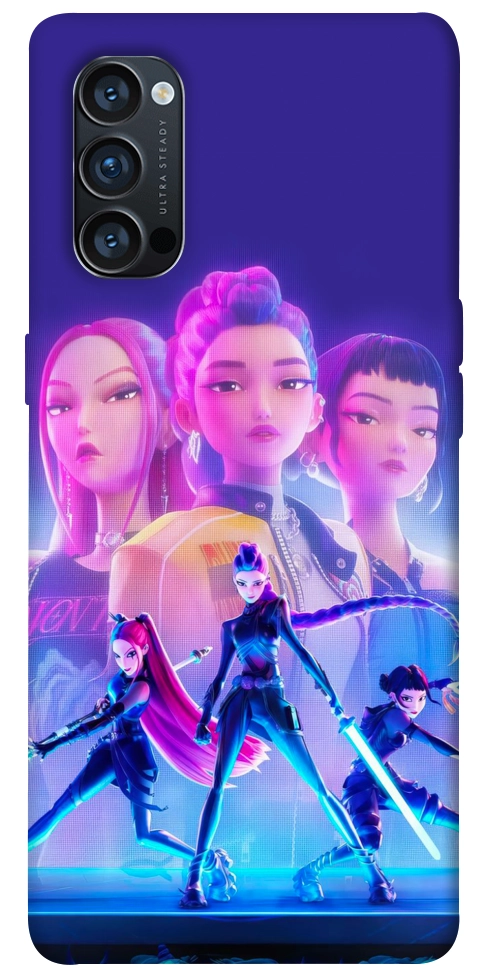 Чехол KPOP Demon Hunters для Oppo Reno 4 Pro 5G