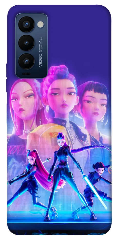 Чехол KPOP Demon Hunters для TECNO Camon 18