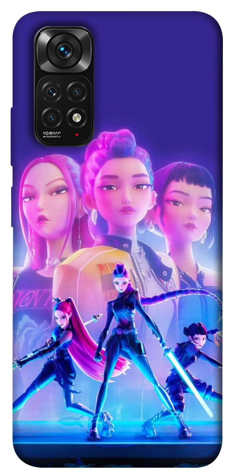 Чехол KPOP Demon Hunters для Xiaomi Redmi Note 11 (Global)