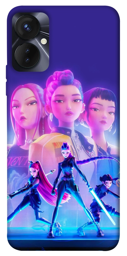 Чехол KPOP Demon Hunters для TECNO Spark 9 Pro