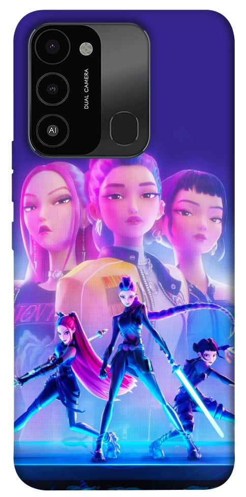 Чехол KPOP Demon Hunters для TECNO Spark 8C