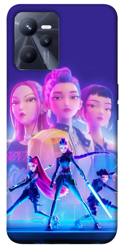 Чехол KPOP Demon Hunters для Realme C35
