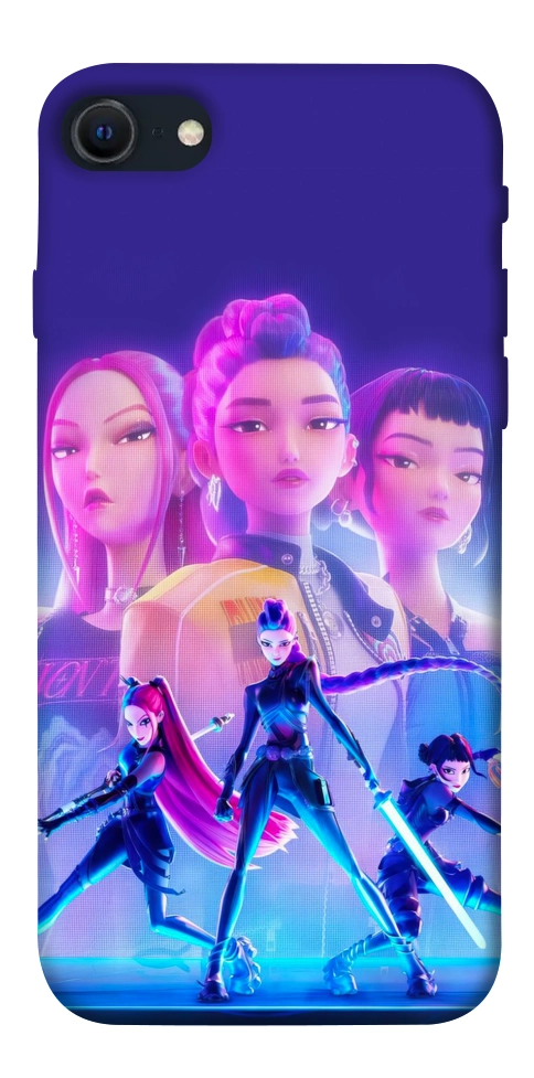 Чохол KPOP Demon Hunters для iPhone SE (2022)