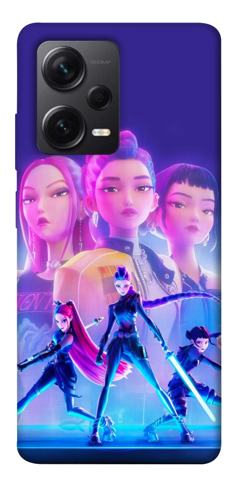 Чехол KPOP Demon Hunters для Xiaomi Redmi Note 12 Pro+