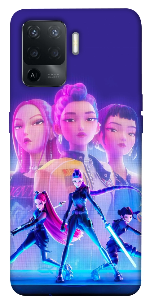 Чохол KPOP Demon Hunters для Oppo Reno 5 Lite