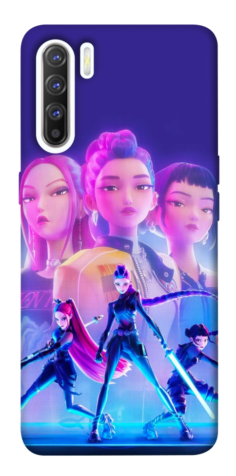 Чехол KPOP Demon Hunters для Oppo Reno 3