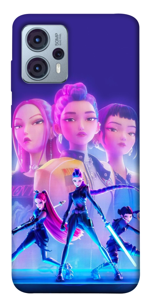 Чехол KPOP Demon Hunters для Motorola Moto G23