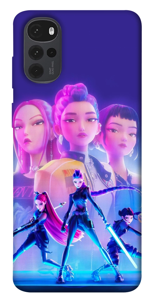 Чохол KPOP Demon Hunters для Motorola Moto G22