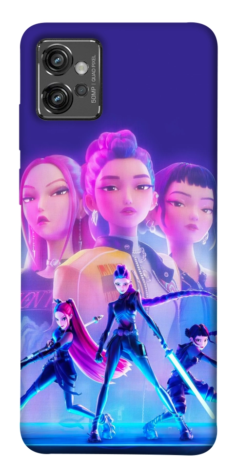 Чехол KPOP Demon Hunters для Motorola Moto G32