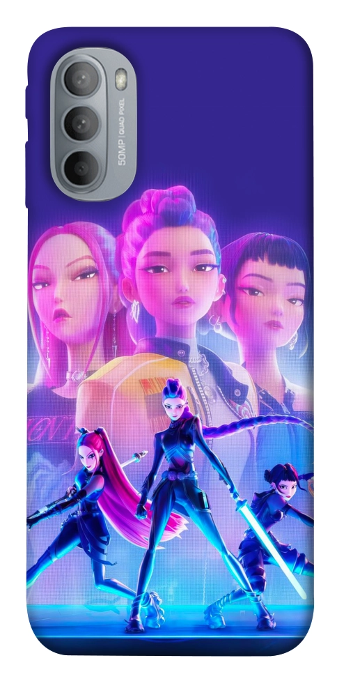 Чехол KPOP Demon Hunters для Motorola Moto G31
