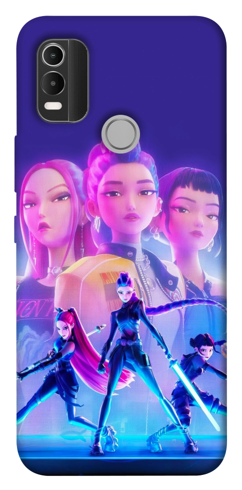 Чохол KPOP Demon Hunters для Nokia C21 Plus