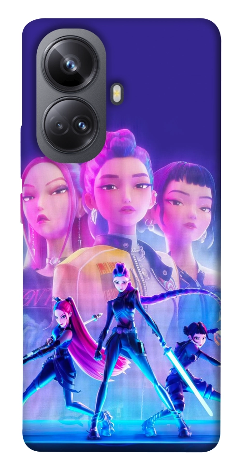 Чохол KPOP Demon Hunters для Realme 10 Pro+