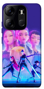 Чехол KPOP Demon Hunters для Tecno Spark Go 2023