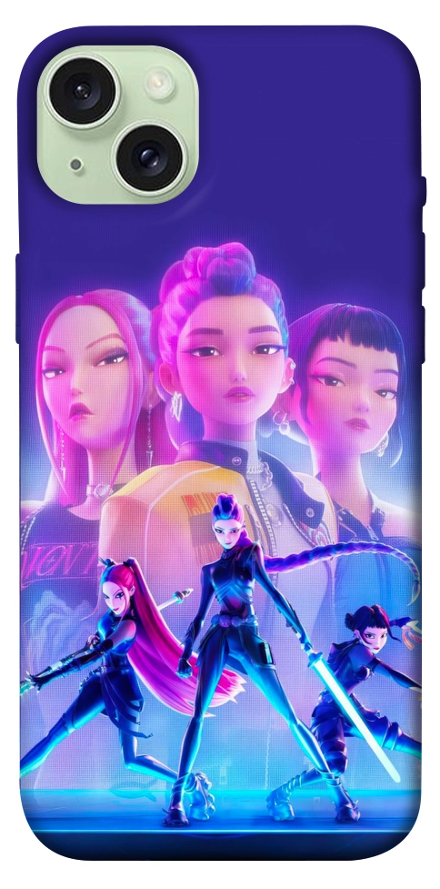 Чехол KPOP Demon Hunters для iPhone 15 Plus