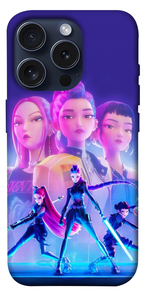 Чехол KPOP Demon Hunters для iPhone 15 Pro