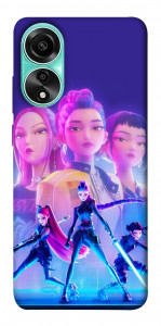Чехол KPOP Demon Hunters для Oppo A78 4G