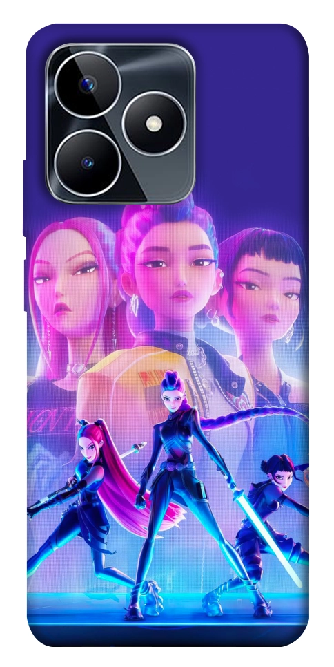 Чехол KPOP Demon Hunters для Realme C53