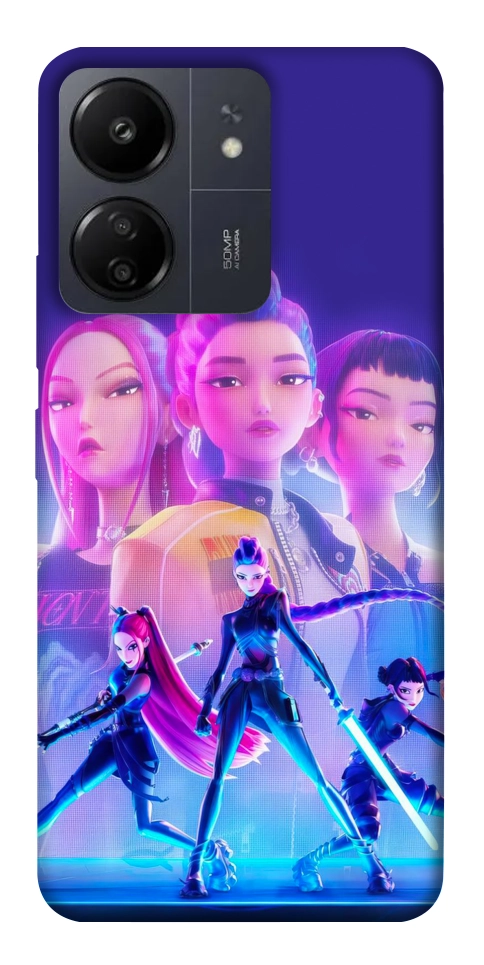 Чехол KPOP Demon Hunters для Xiaomi Redmi 13C