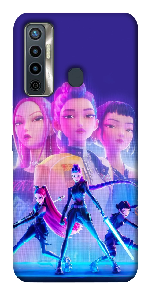 Чехол KPOP Demon Hunters для TECNO Camon 17