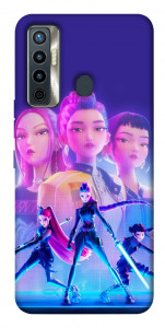 Чохол KPOP Demon Hunters для TECNO Camon 17