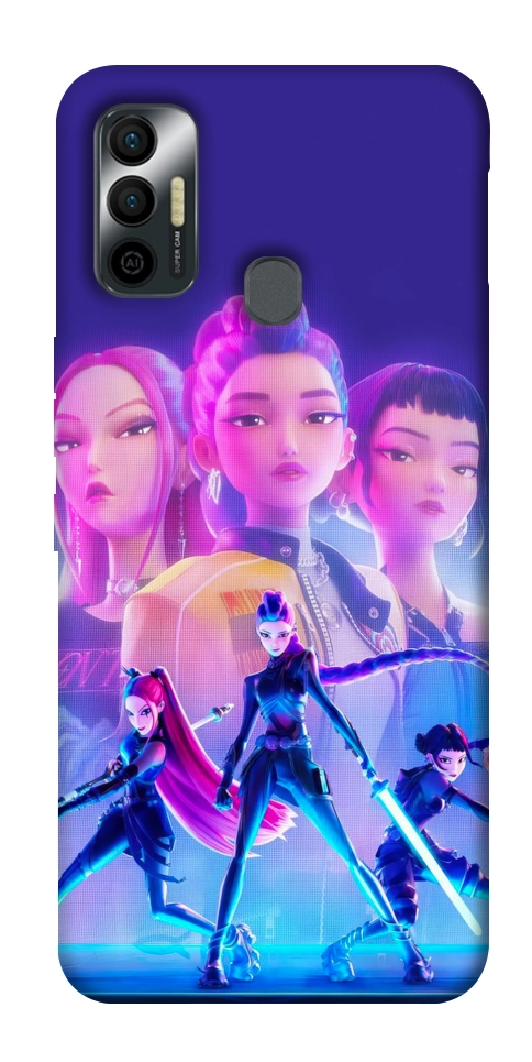 Чохол KPOP Demon Hunters для TECNO Spark 7