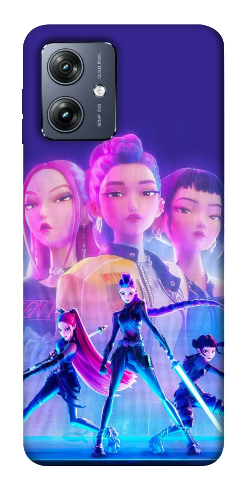 Чехол KPOP Demon Hunters для Motorola Moto G54