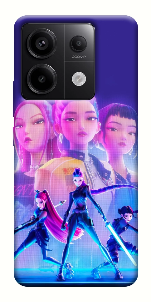Чохол KPOP Demon Hunters для Xiaomi Redmi Note 13 Pro 4G